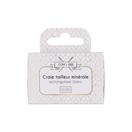 Craie de tailleur blanche - Com'1 Idée