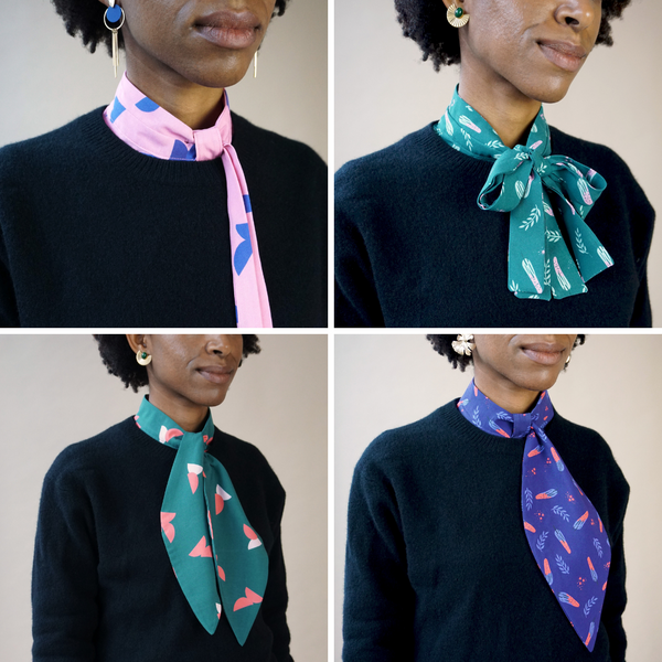 Les Lavallières - 4 patrons de cols amovibles (34-56)