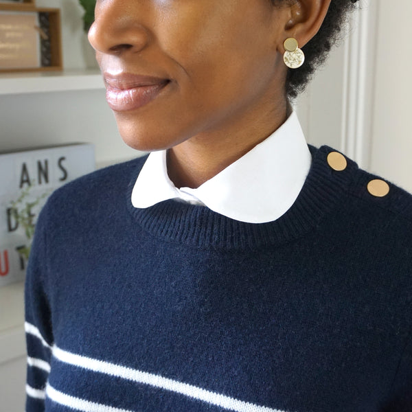 Les Claudinettes - 4 patrons de cols amovibles (34-56)