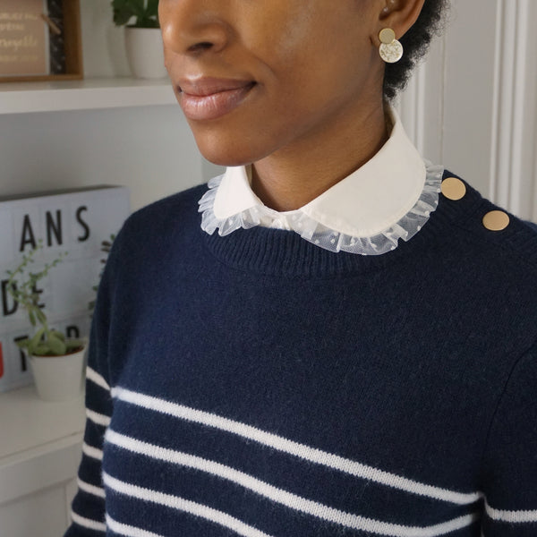 Les Claudinettes - 4 patrons de cols amovibles (34-56)