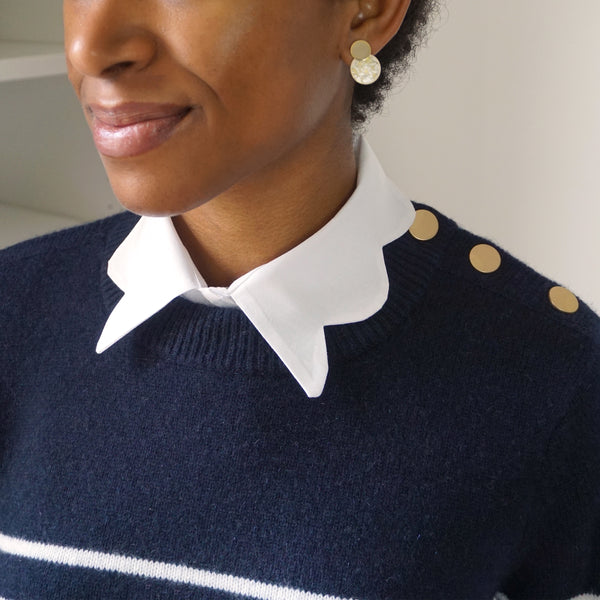 Les Claudinettes - 4 patrons de cols amovibles (34-56)