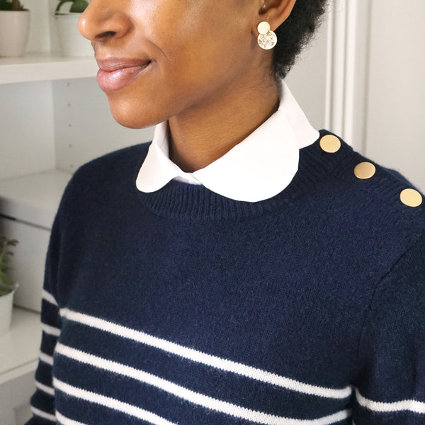 Les Claudinettes - 4 patrons de cols amovibles (34-56)