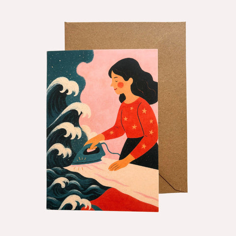 Card A6 - The fabric tamer