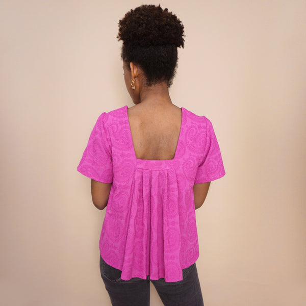 Faustine blouse pattern (34-52)