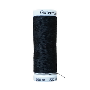 Gütermann Sewing Thread Black - 200 m - N°000