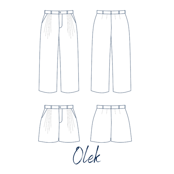 Olek pants/shorts pattern (34-48)
