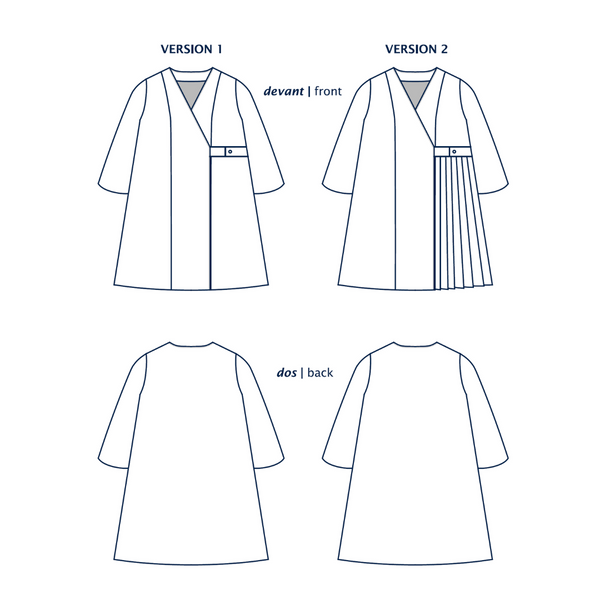 Girma dress pattern (34-46)