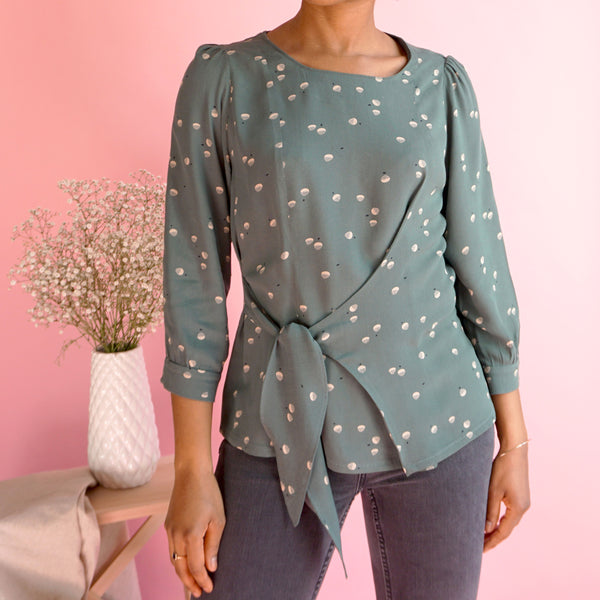 draped blouse pattern