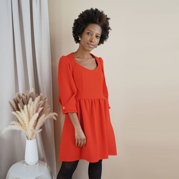 The Solveig dress pattern (34-56)