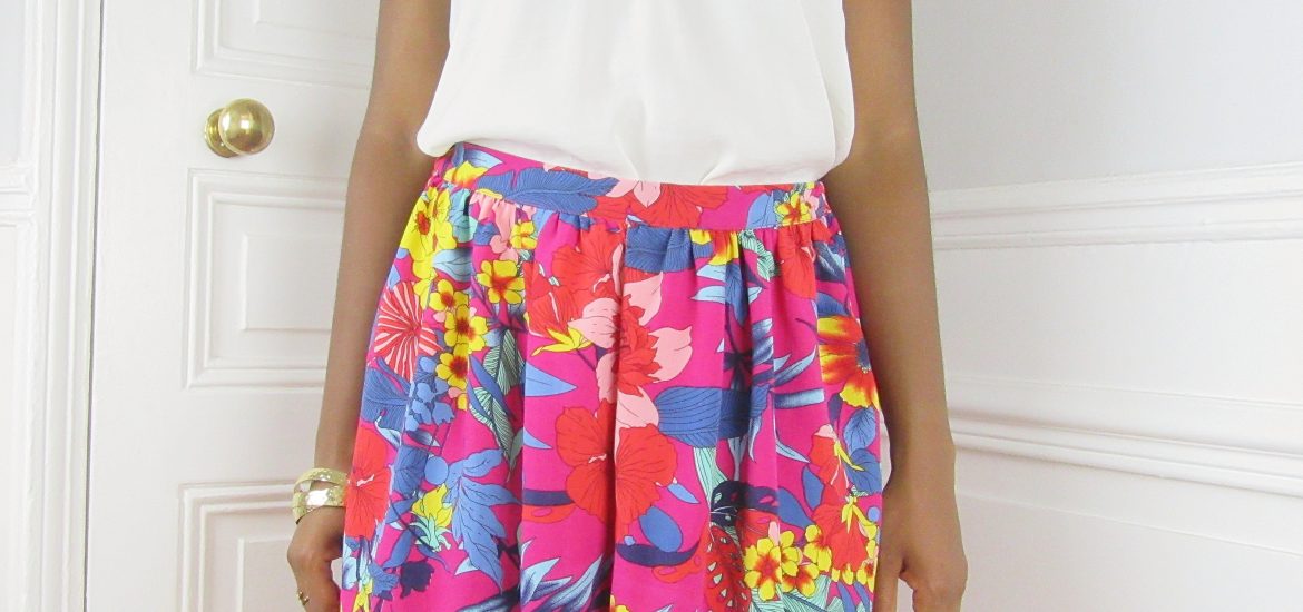 Sewing tutorial: how to sew a skirt without pattern Les lubies de Cadia