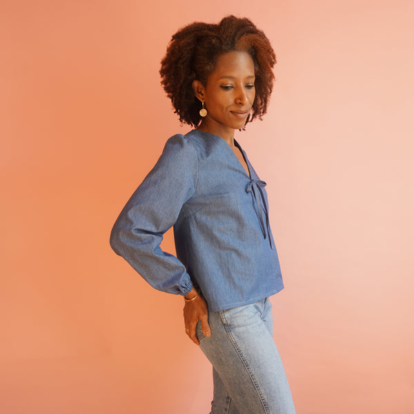 Le patron de la blouse Arabica (34-52)