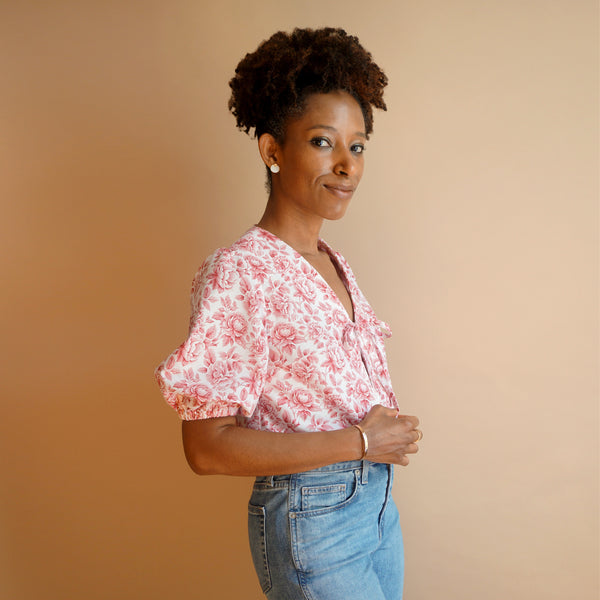 Le patron de la blouse Arabica (34-52)