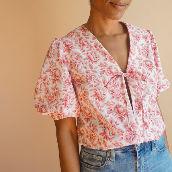 Le patron de la blouse Arabica (34-52)