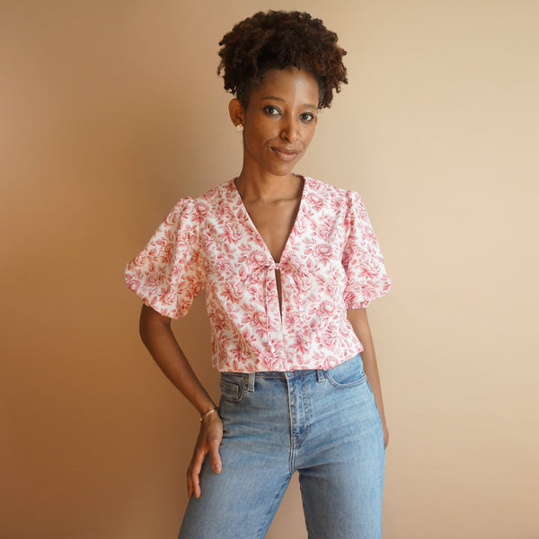 Le patron de la blouse Arabica (34-52)