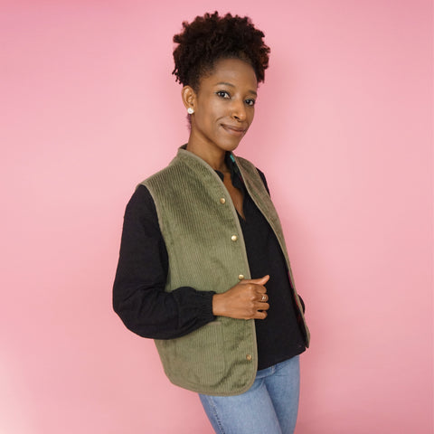 The Chantilly vest pattern (34-52)