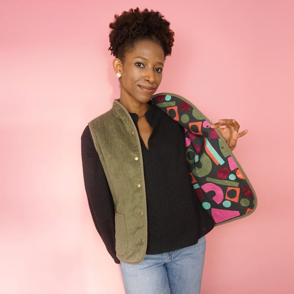 The Chantilly vest pattern (34-52)