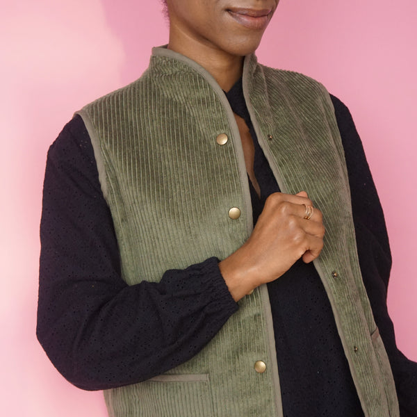 The Chantilly vest pattern (34-52)