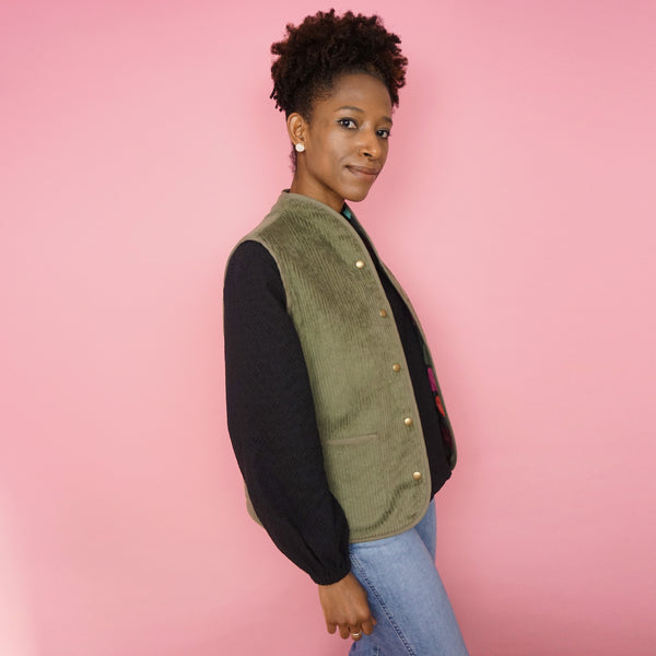 The Chantilly vest pattern (34-52)