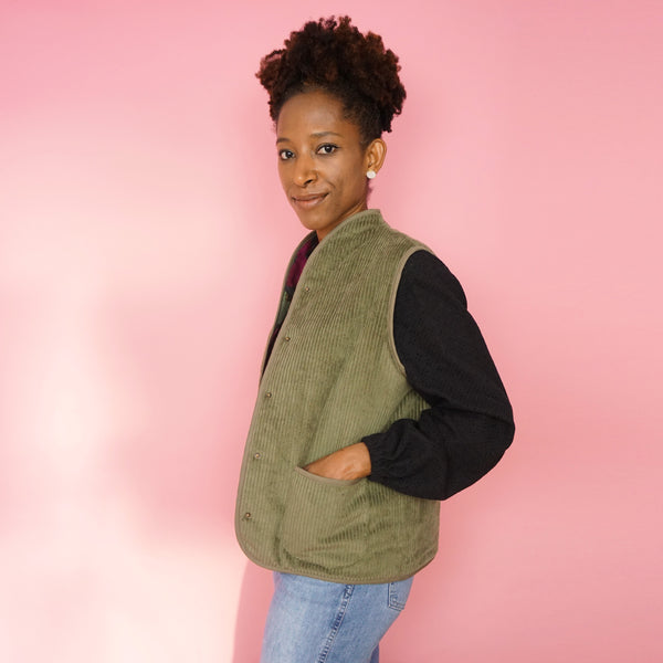 The Chantilly vest pattern (34-52)