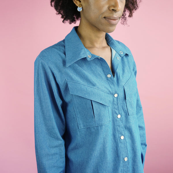 Boutons pression à rivet PRYM – 12 mm blanc nacré – avec outil de pose