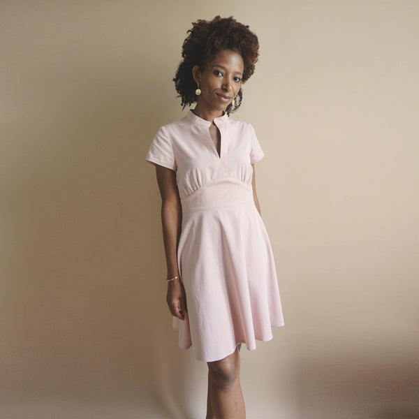 The Fringale Dress pattern (34–52)