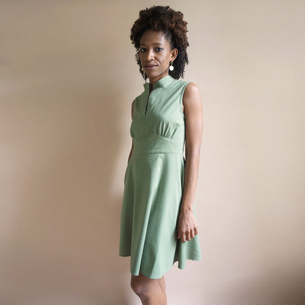 The Fringale Dress pattern (34–52)