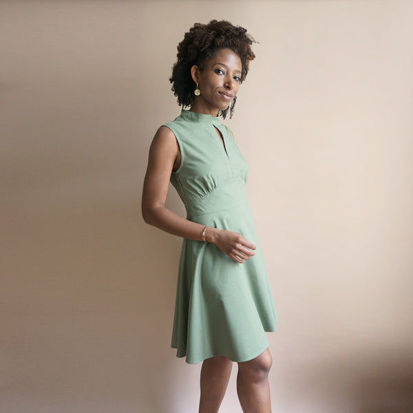 The Fringale Dress pattern (34–52)