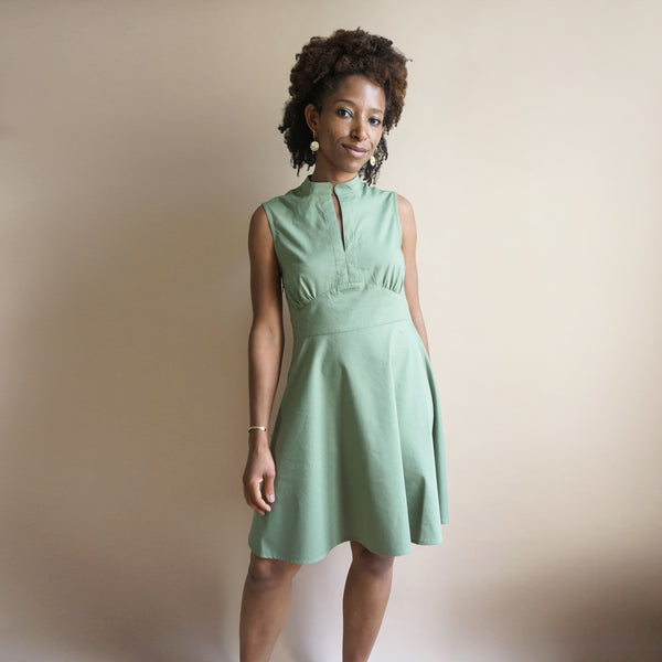 The Fringale Dress pattern (34–52)