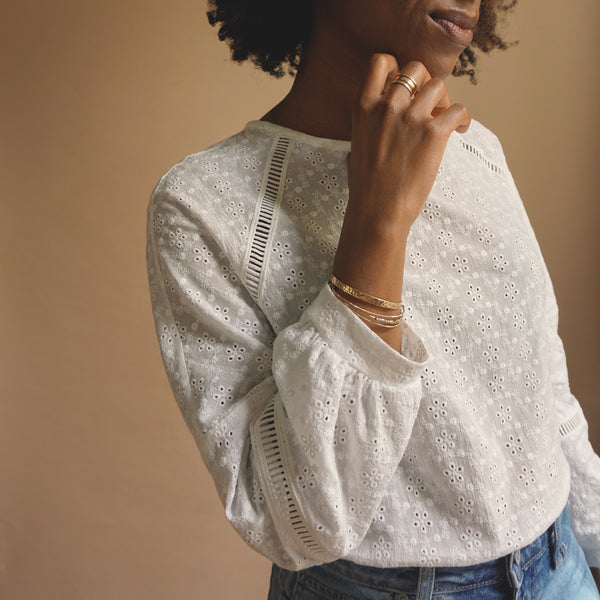Le patron de la blouse Ganache (34-52)